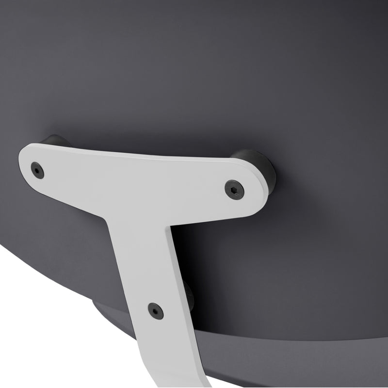 raawii Erwan Bouroullec - Arba lounge chair - Plywood Lounge chair Light grey base / anthracite shell