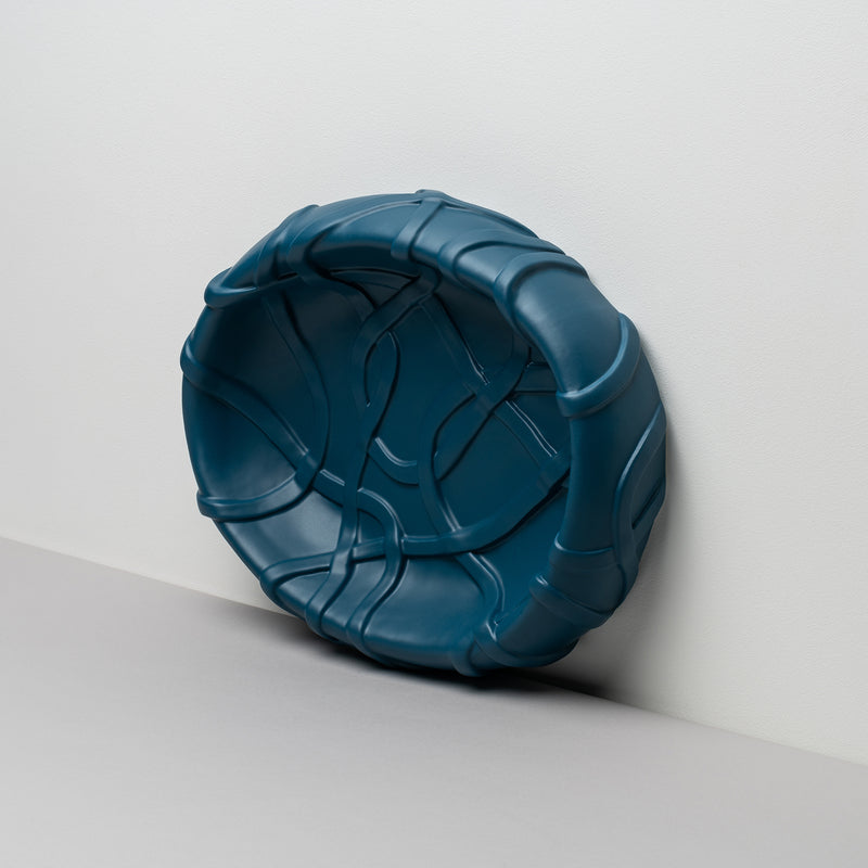 raawii Michael Kvium - Jam - Kernstück centrepiece mallard blue