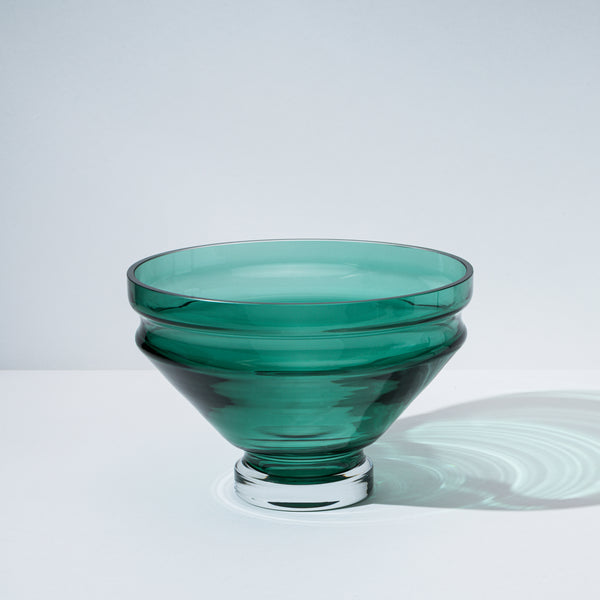 raawii Nicholai Wiig-Hansen - Relæ - Glasschale - large Bowl bristol green