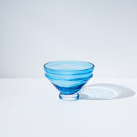 Nicholai Wiig-Hansen - Relæ - Glasschale - small - aquamarine blue