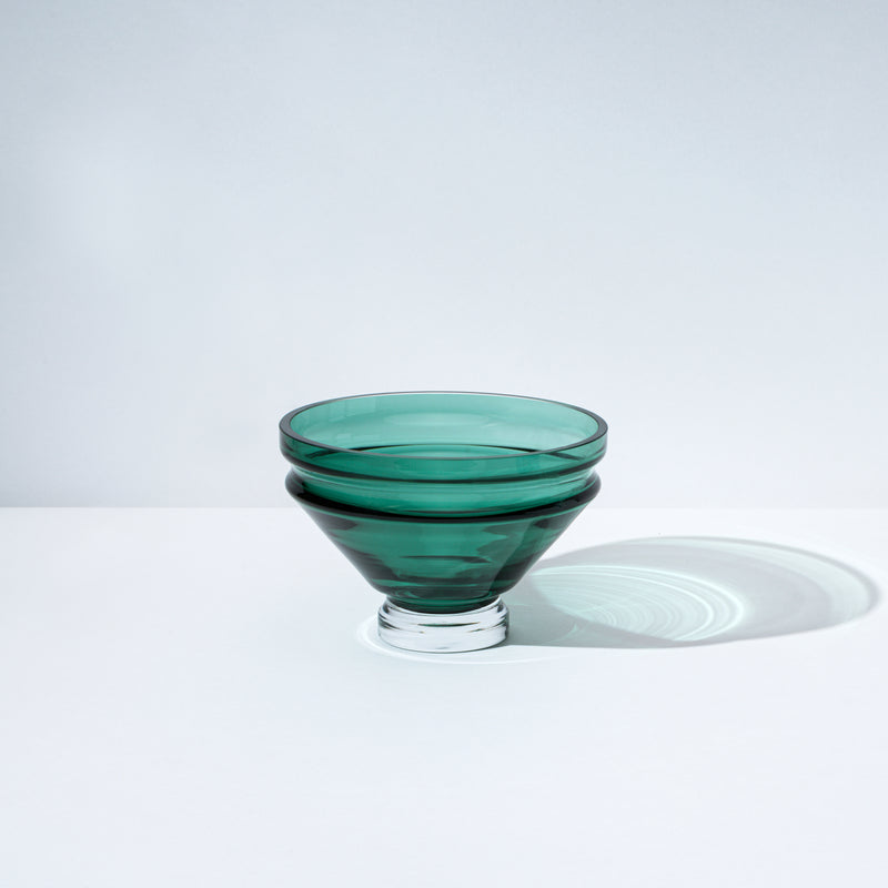 Nicholai Wiig-Hansen - Relæ - Glasschale - small - bristol green