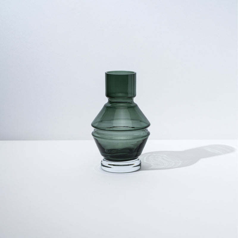 raawii Nicholai Wiig-Hansen - Relæ - Glasvase - small Vase cool grey