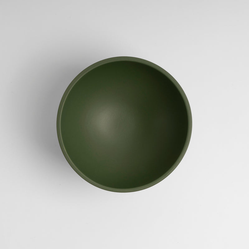 raawii Nicholai Wiig-Hansen - Strøm - medium Schale Bowl deep green